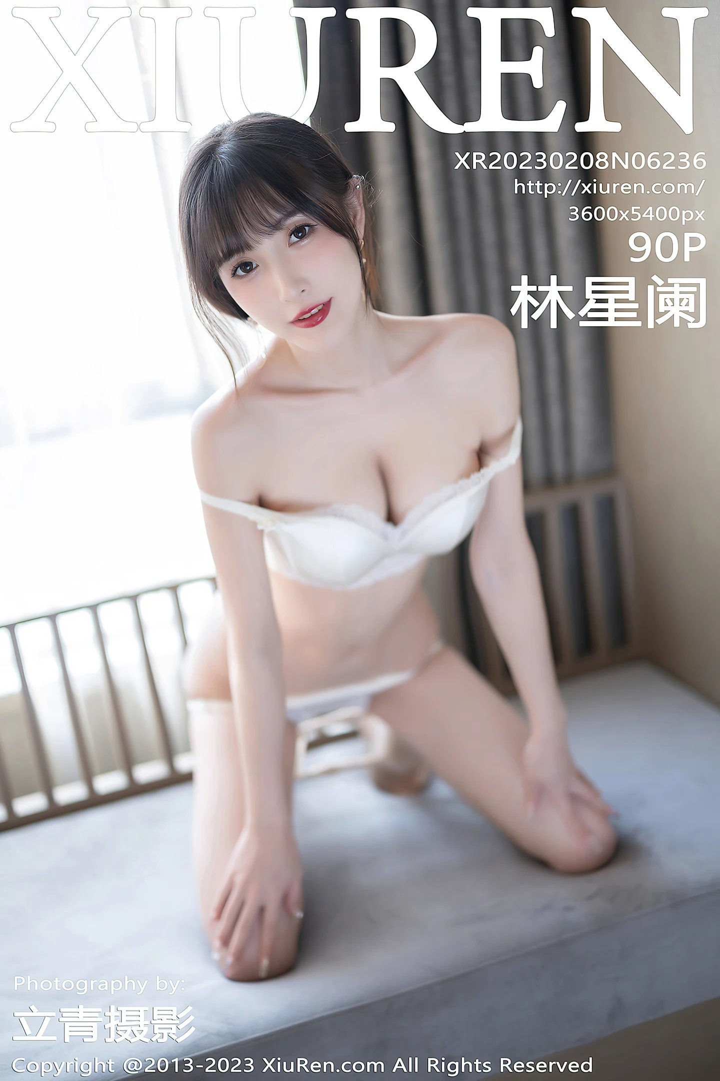[XiuRen秀人网]2023.02.07 VOL.6226 早川京子 黑色情趣开叉旗袍加灰丝美腿性感私房写真集-秀人网官方网站